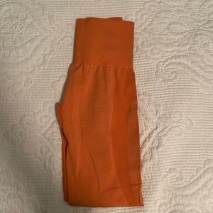 NVGTN orange contour leggings- open to trade